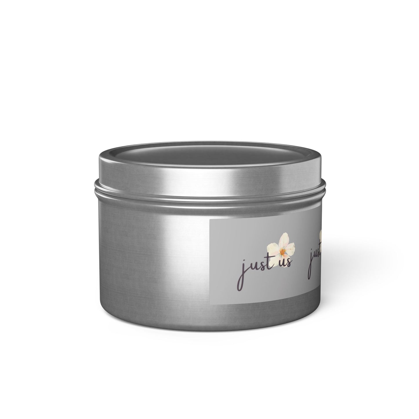 Just Us Tin Candles - Coconut Soy Wax Cozy Home Fragrance for Relaxation & Gift Giving