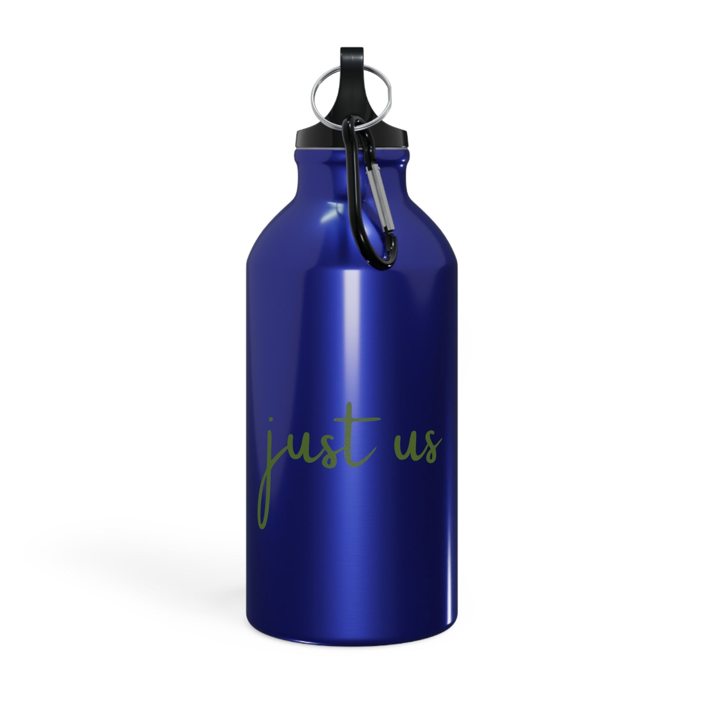 Sports Bottle - ‘Just Us’, "The way GOD intended!" Motivational Water Bottle