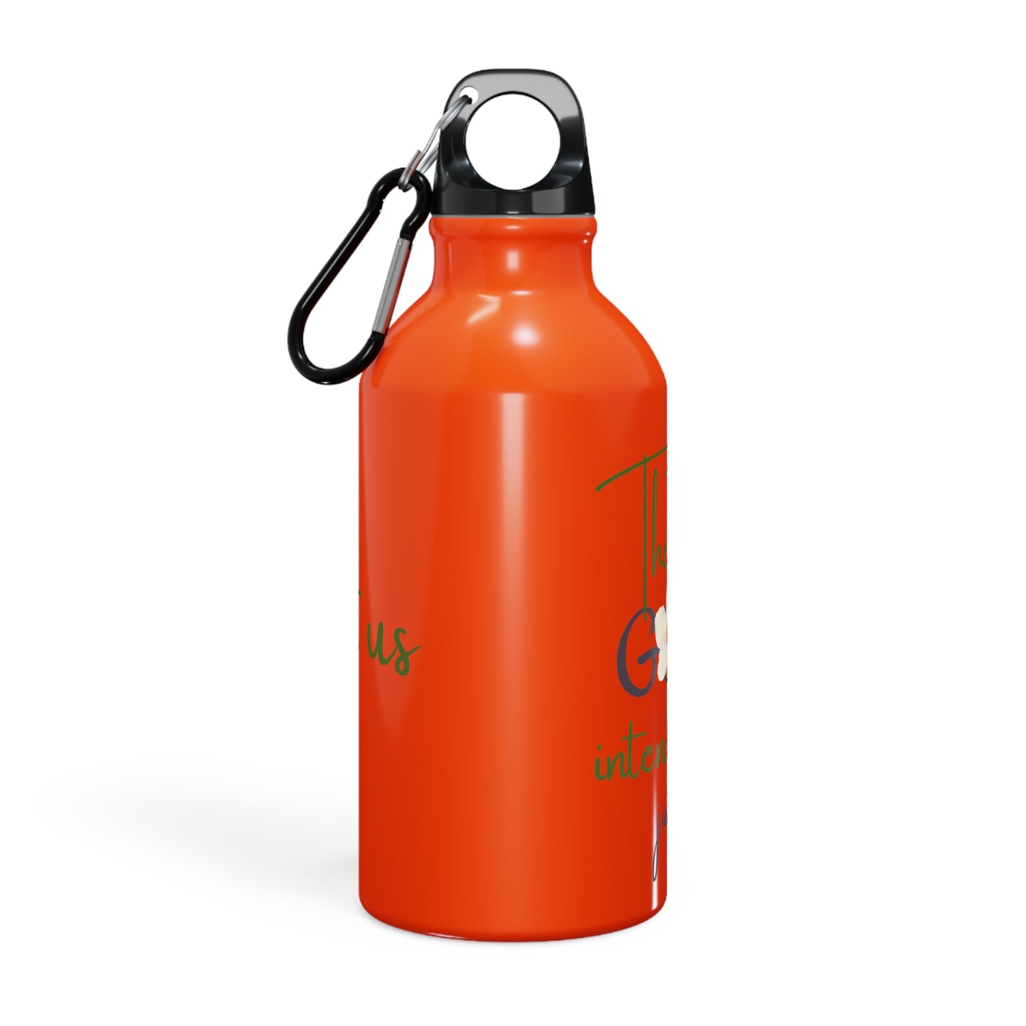 Sports Bottle - ‘Just Us’, "The way GOD intended!" Motivational Water Bottle