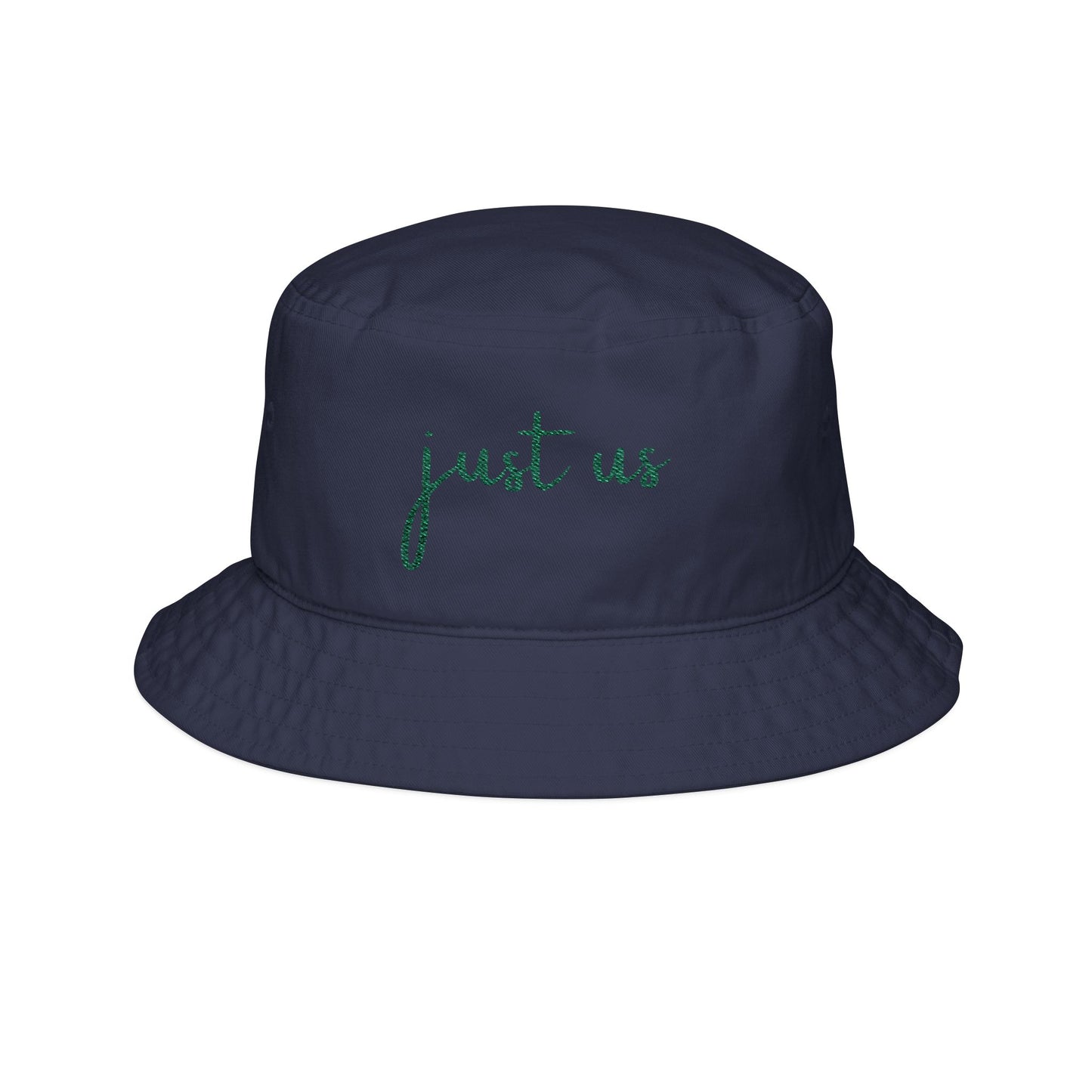 Embroidered Bucket Hat - 'Just Us' - Trendy Summer Accessory for Friends & Gatherings