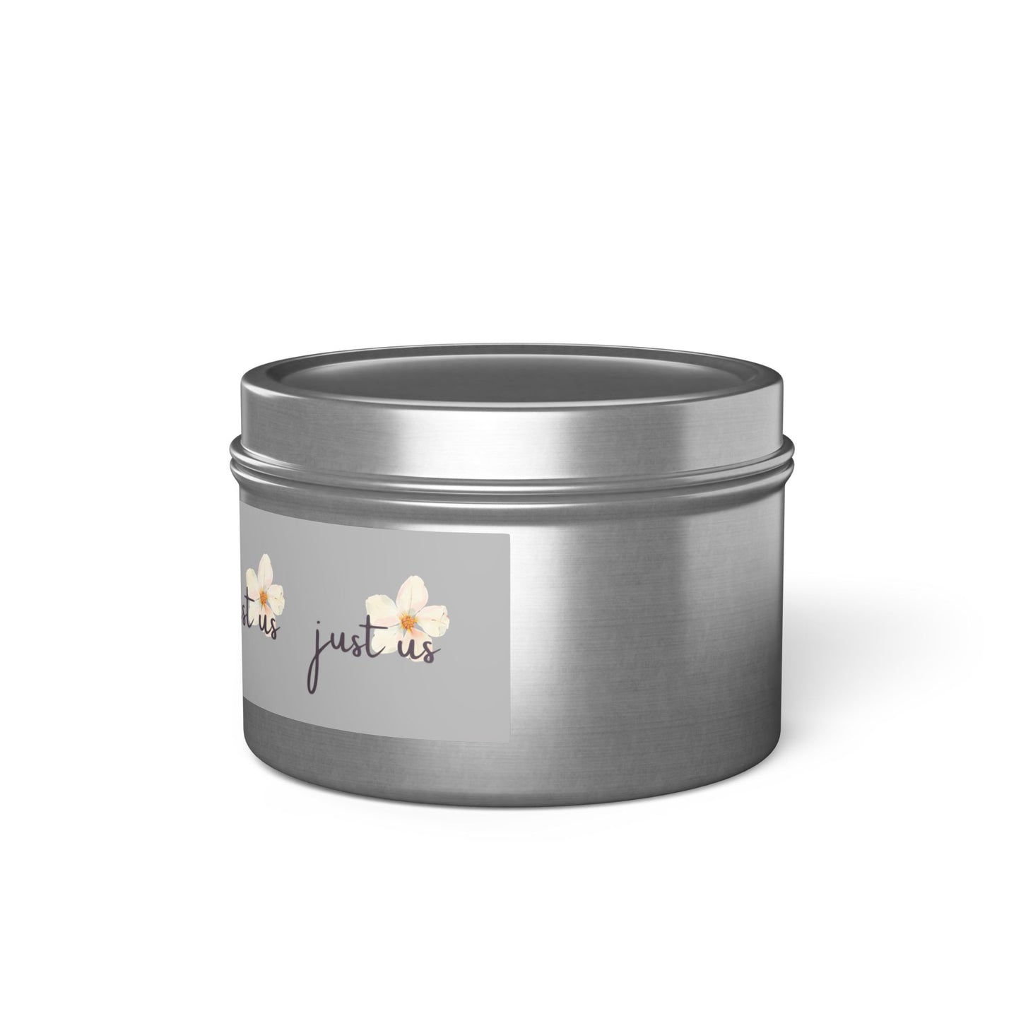 Just Us Tin Candles - Coconut Soy Wax Cozy Home Fragrance for Relaxation & Gift Giving