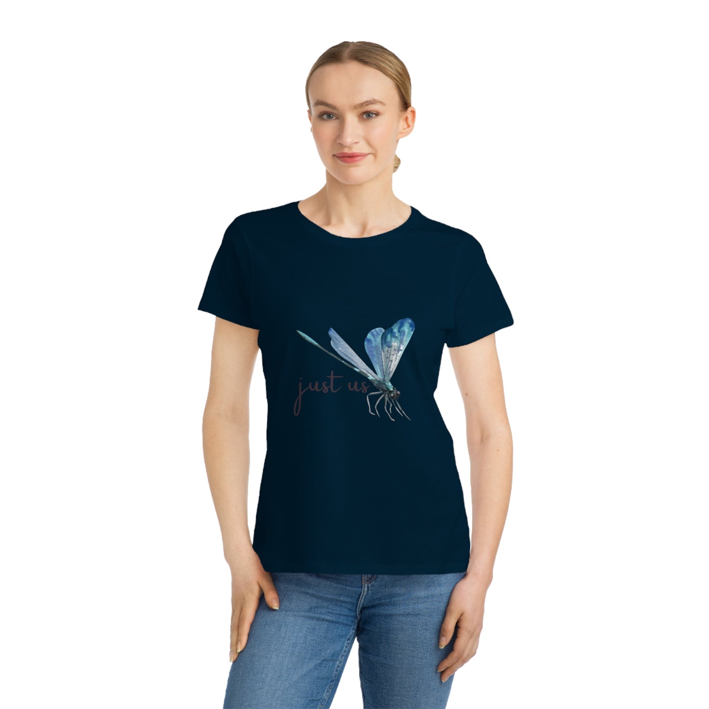 Organic Women's Firefly T-Shirt - Just Us, “The way GOD intended”