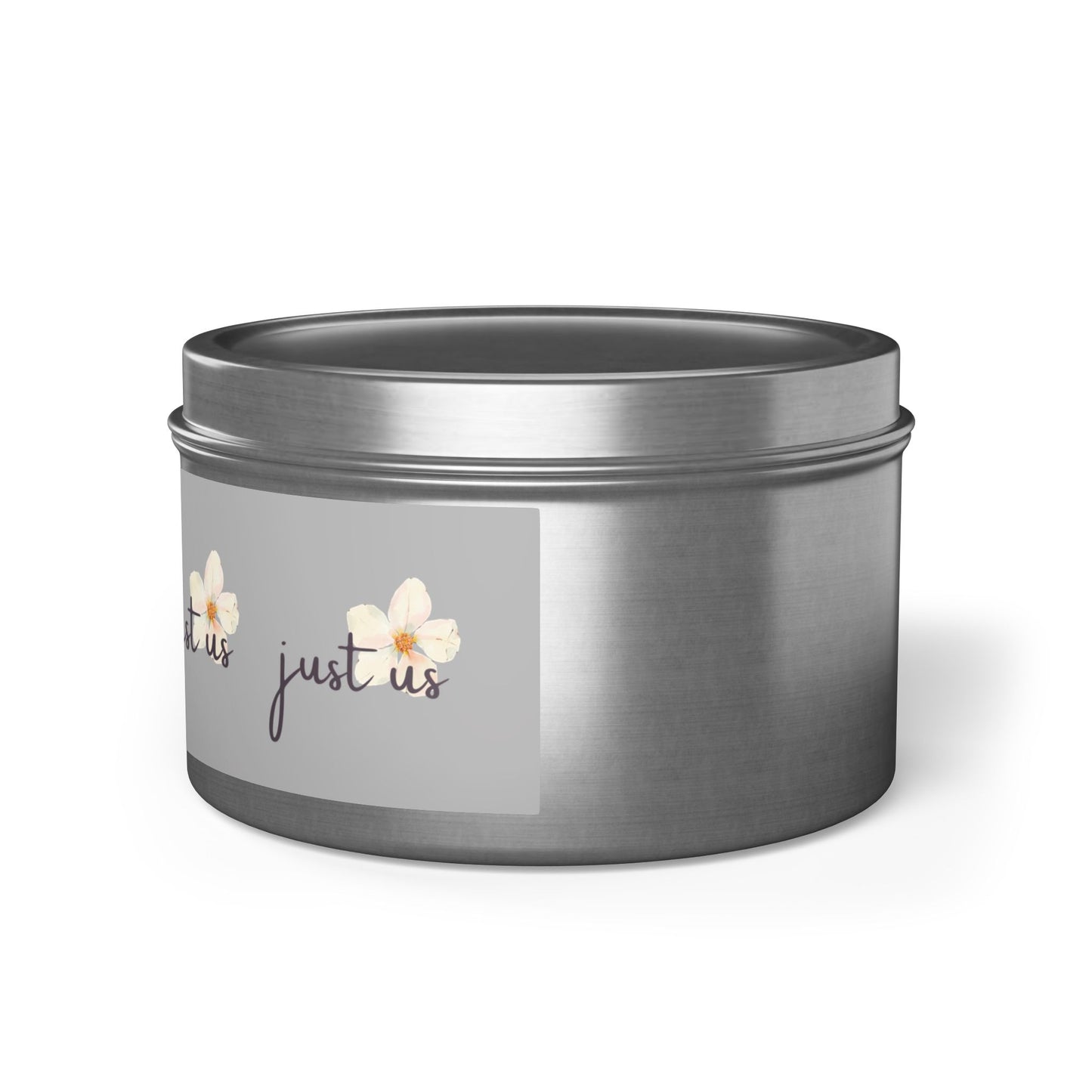 Just Us Tin Candles - Coconut Soy Wax Cozy Home Fragrance for Relaxation & Gift Giving