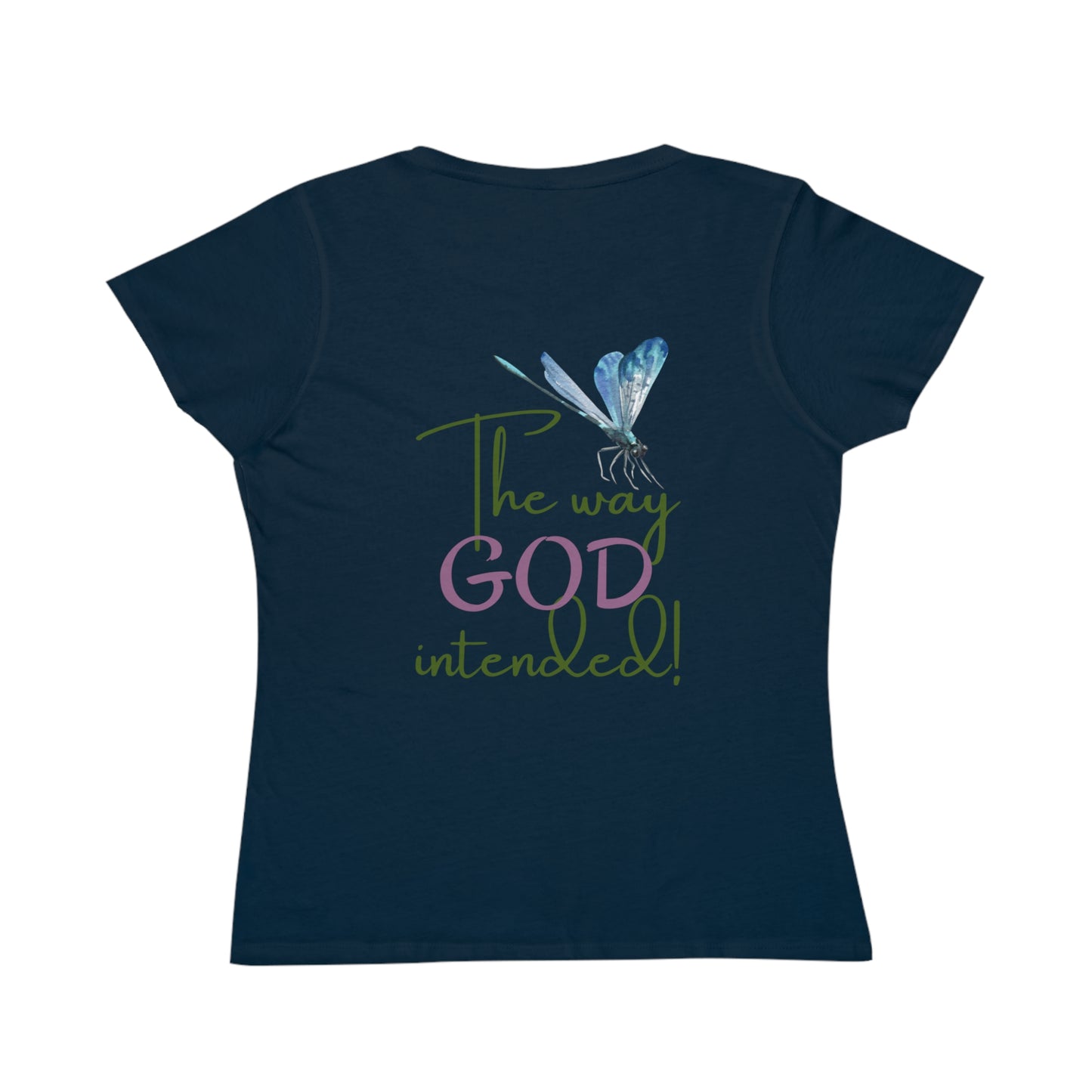 Organic Women's Firefly T-Shirt - Just Us, “The way GOD intended”