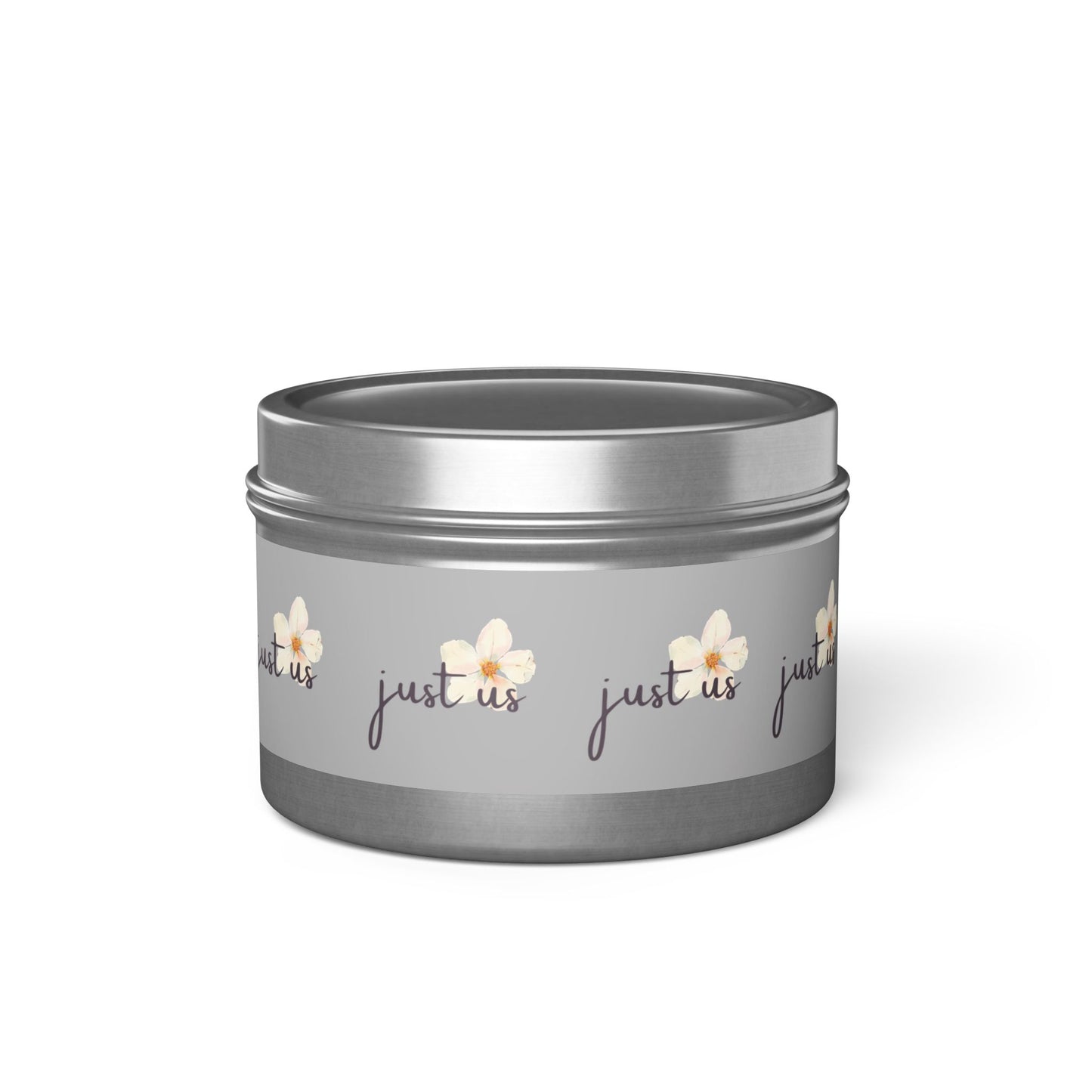 Just Us Tin Candles - Coconut Soy Wax Cozy Home Fragrance for Relaxation & Gift Giving