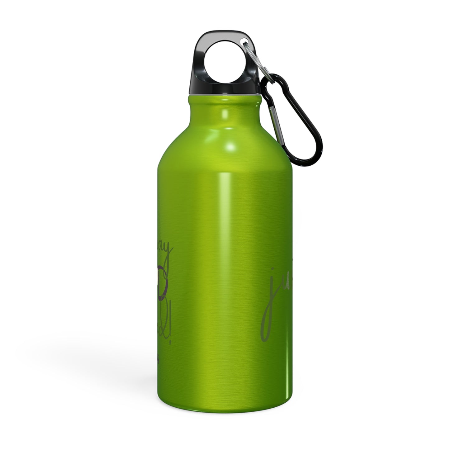 Sports Bottle - ‘Just Us’, "The way GOD intended!" Motivational Water Bottle