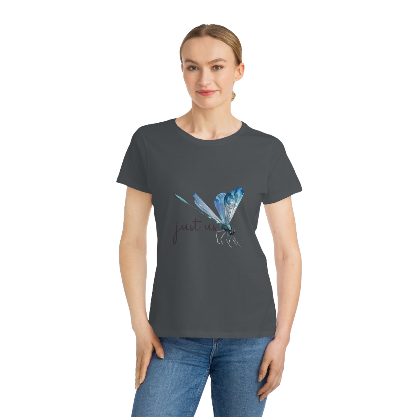 Organic Women's Firefly T-Shirt - Just Us, “The way GOD intended”