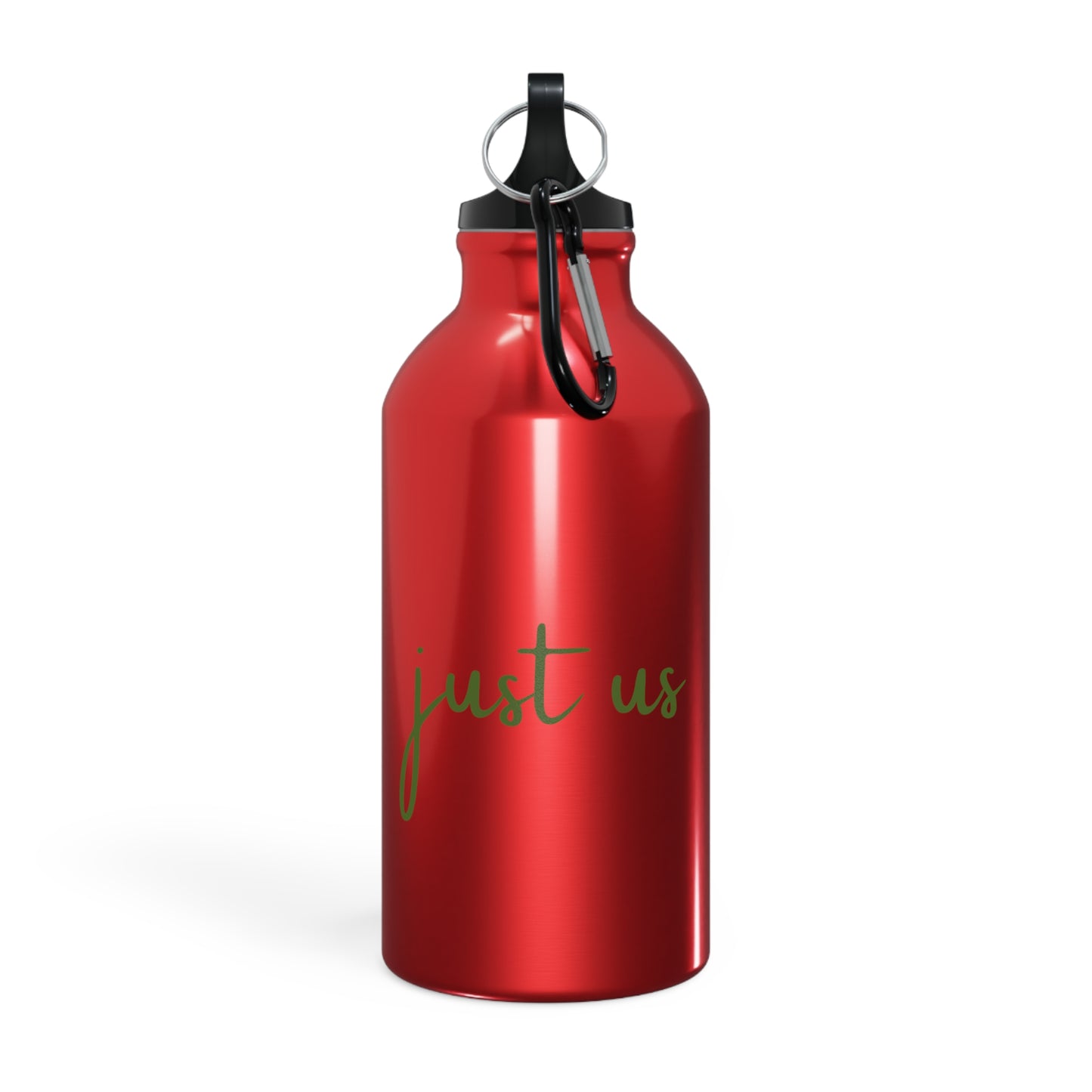 Sports Bottle - ‘Just Us’, "The way GOD intended!" Motivational Water Bottle