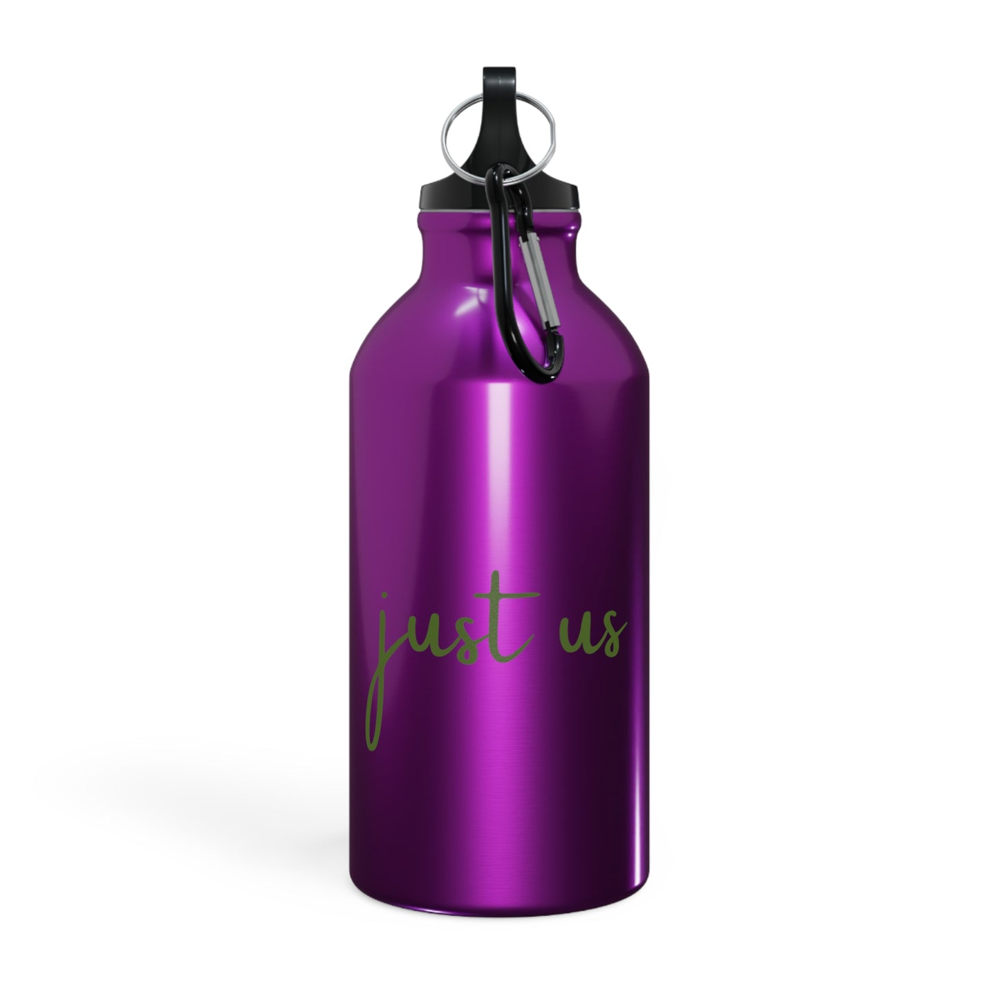 Sports Bottle - ‘Just Us’, "The way GOD intended!" Motivational Water Bottle