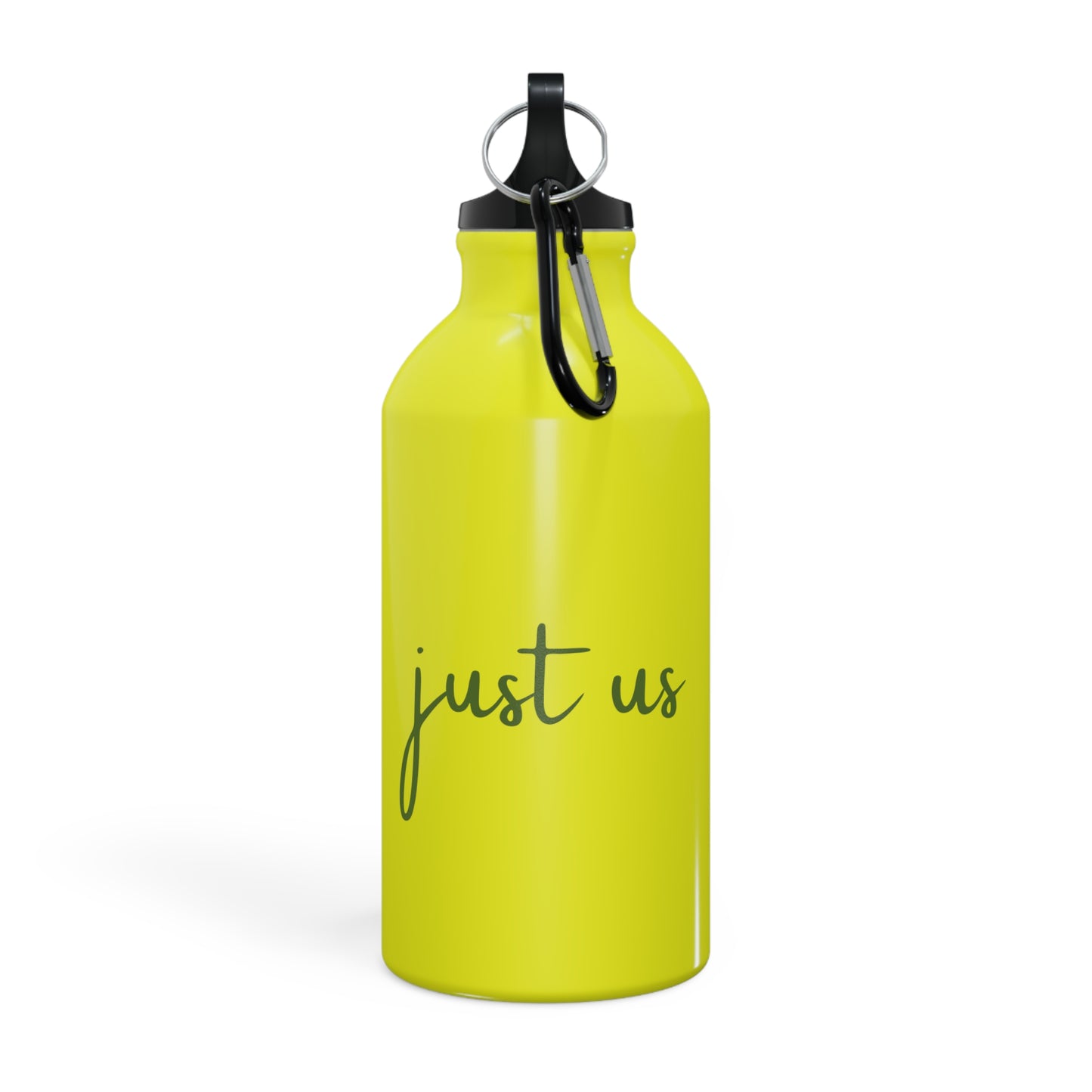 Sports Bottle - ‘Just Us’, "The way GOD intended!" Motivational Water Bottle