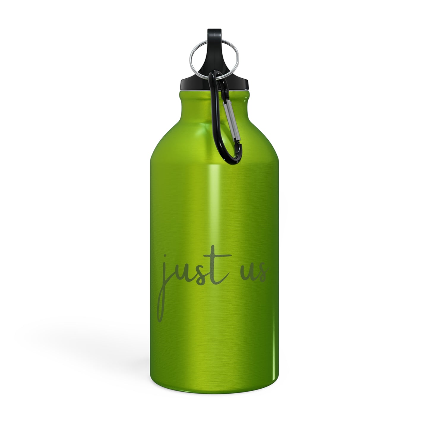 Sports Bottle - ‘Just Us’, "The way GOD intended!" Motivational Water Bottle