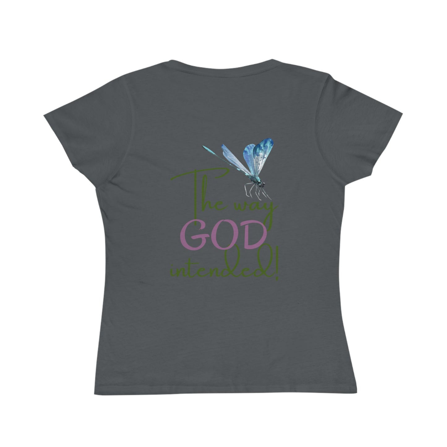 Organic Women's Firefly T-Shirt - Just Us, “The way GOD intended”