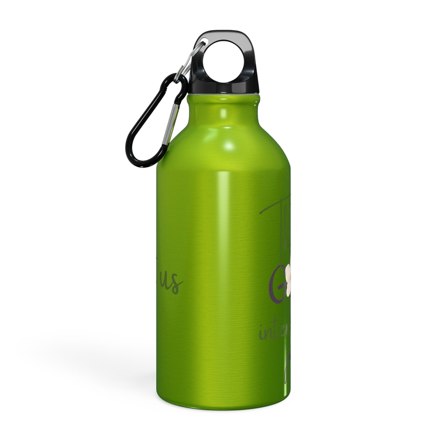 Sports Bottle - ‘Just Us’, "The way GOD intended!" Motivational Water Bottle