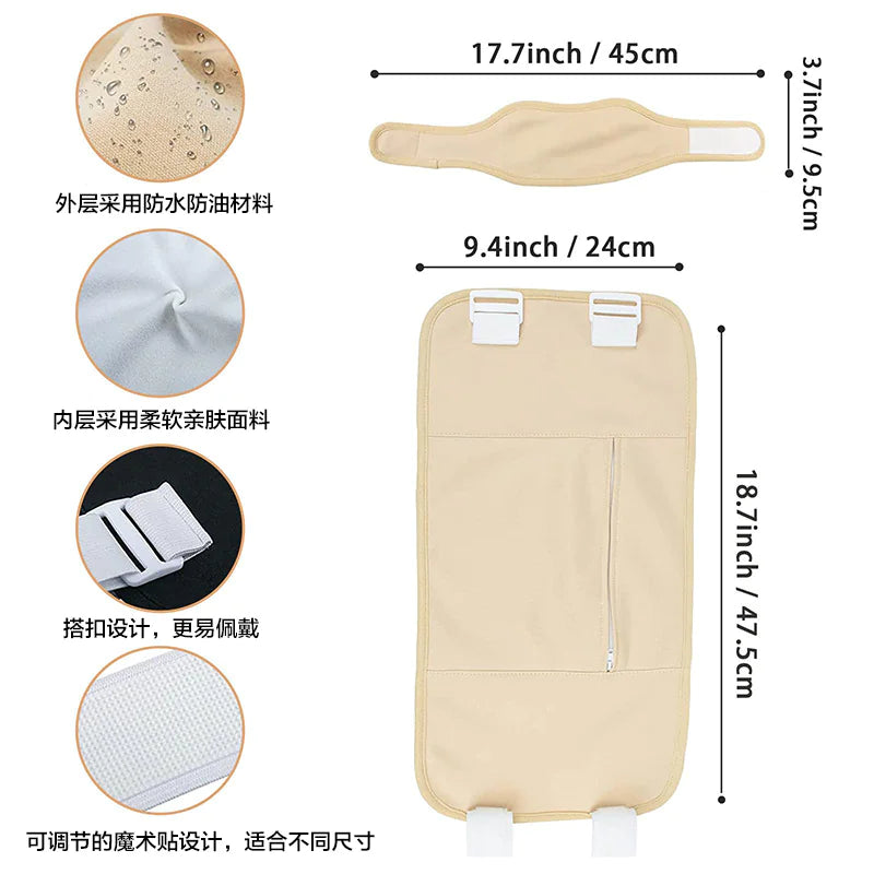 Reusable Essential Oil Care Auxiliary Waist Bag