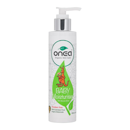 ONEA Baby Moisturizer - Natural Baby Lotion with Australian Manuka Honey Vitamin E - Body Lotion to Relieve Irritation and Moisturize Skin - 6.8 oz