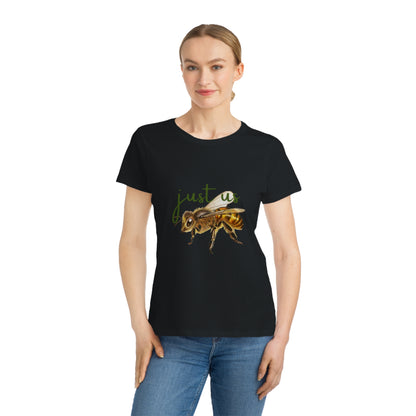 Organic Women's Bee T-Shirt - Just Us, “The way GOD intended” T-Shirt