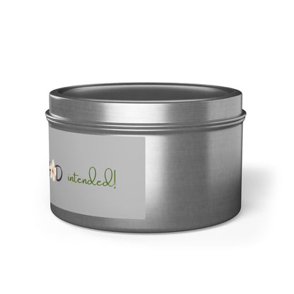 Just Us, “The way GOD intended!” - Tin Candles - Coconut Soy Wax Cozy Home Fragrance for Relaxation & Gift Giving