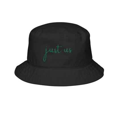 Embroidered Bucket Hat - 'Just Us' - Trendy Summer Accessory for Friends & Gatherings