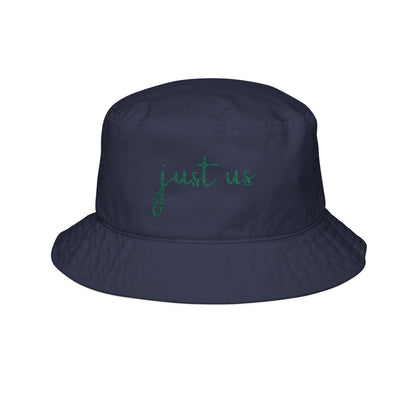 Embroidered Bucket Hat - 'Just Us' - Trendy Summer Accessory for Friends & Gatherings