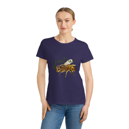 Organic Women's Bee T-Shirt - Just Us, “The way GOD intended” T-Shirt