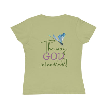Organic Women's Firefly T-Shirt - Just Us, “The way GOD intended”