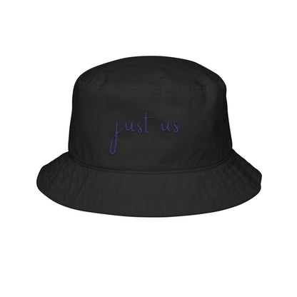 Embroidered Bucket Hat - "Just Us" - Versatile Summer Accessory for Friends and Family
