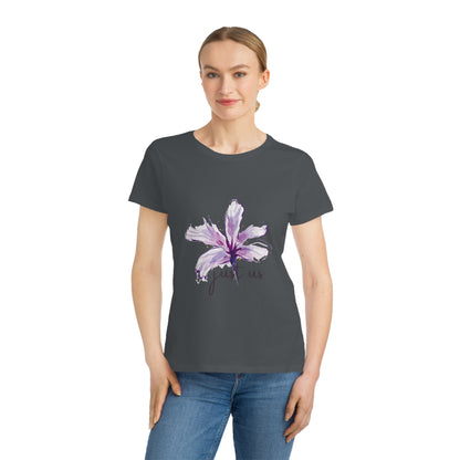 Organic Women's Flower T-Shirt - Just Us, “The way GOD intended”