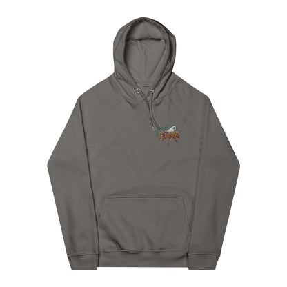 Organic Embroidered Bee Hoodie - Just Us, “The way GOD intended”