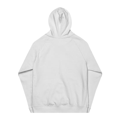 Organic Embroidered Flower Hoodie - Just Us, “The way GOD intended”