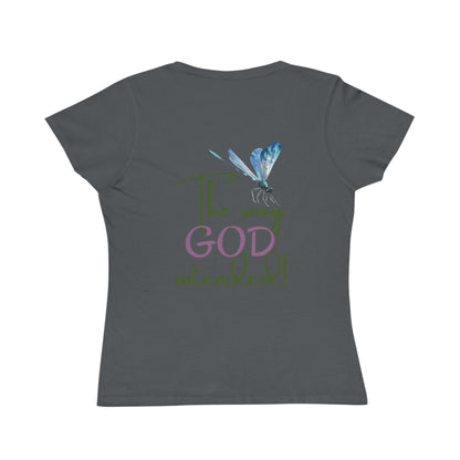 Organic Women's Firefly T-Shirt - Just Us, “The way GOD intended”