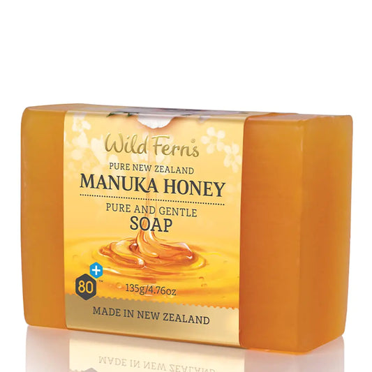 Wild Ferns Manuka Honey Pure and Gentle Soap 99% Natural 135 grams