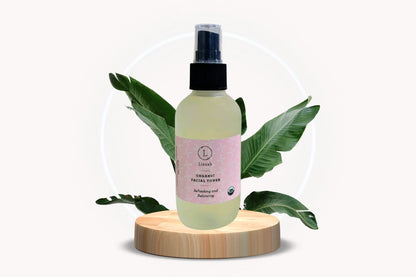 ORGANIC FACIAL TONER Refreshing The  and Balancing