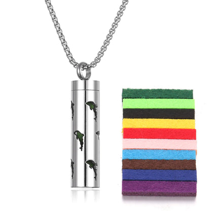 Aromatherapy Pendant Perfume Bottle Essential Oil Necklace