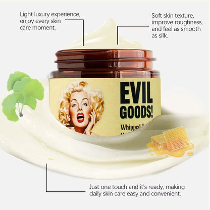 EVIL GOODS Whipped Beef Tallow & Manuka Honey Organic Nourishing Face Cream